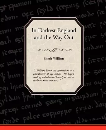 In Darkest England and the Way out cover