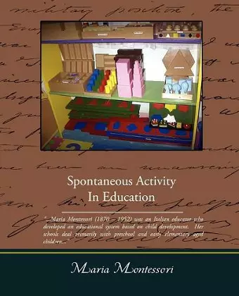 Spontaneous Activity In Education cover