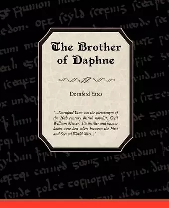 The Brother of Daphne cover