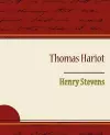 Thomas Hariot cover