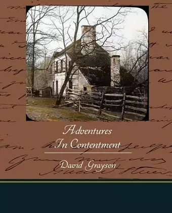 Adventures In Contentment cover