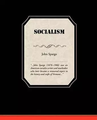 Socialism cover