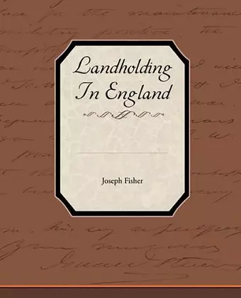 Landholding in England cover