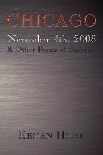 Chicago November 4th, 2008 cover