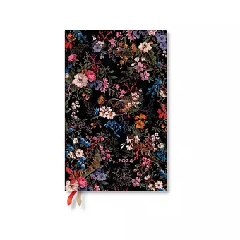 Floralia (William Kilburn) Maxi Horizontal 12-month Dayplanner 2024 (Elastic Band Closure) cover