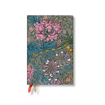 Morris Pink Honeysuckle (William Morris) Mini 12-month Day-at-a-Time Dayplanner 2024 cover