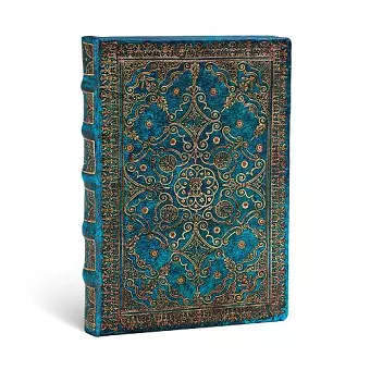 Azure (Equinoxe) Midi Lined Hardcover Journal (Elastic Band Closure) cover