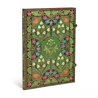 Poetry in Bloom Grande Unlined Hardcover Journal cover