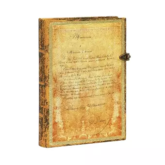 Dumas’ 150th Anniversary Midi Lined Hardcover Journal (Clasp Closure) cover