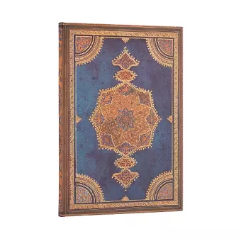 Safavid Indigo (Safavid Binding Art) Grande Unlined Hardcover Journal cover