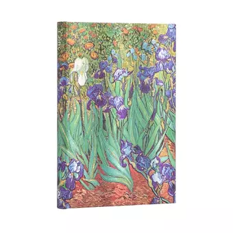 Van Gogh’s Irises Midi Lined Hardcover Journal cover