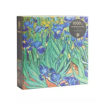 Van Gogh’s Irises 1000 Piece Jigsaw Puzzle cover