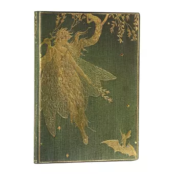 Olive Fairy (Lang’s Fairy Books) Midi Lined Softcover Flexi Journal (Elastic Band Closure) cover