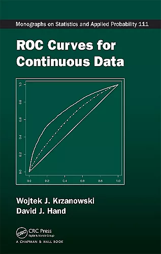 ROC Curves for Continuous Data cover