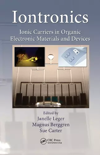 Iontronics cover