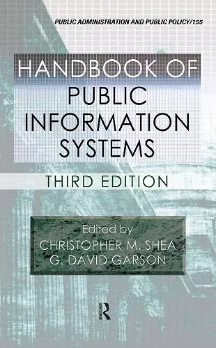 Handbook of Public Information Systems cover