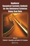 Nonlinear Dynamical Systems Analysis for the Behavioral Sciences Using Real Data cover