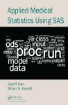 Applied Medical Statistics Using SAS cover