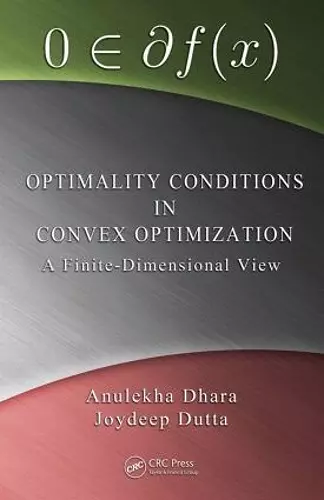 Optimality Conditions in Convex Optimization cover