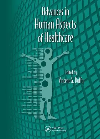 Advances in Human Aspects of Healthcare cover