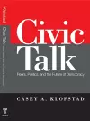 Civic Talk cover