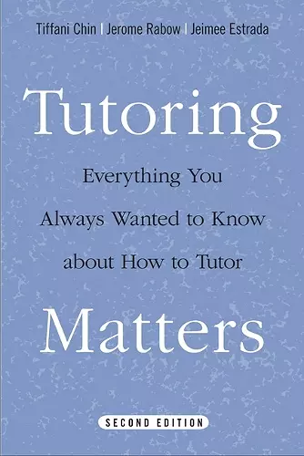 Tutoring Matters cover