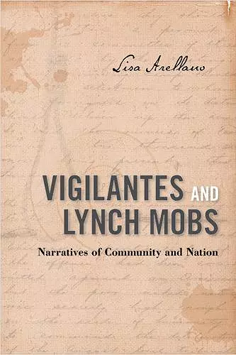 Vigilantes and Lynch Mobs cover