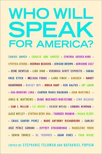 Who Will Speak for America? cover