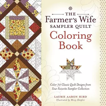 The Farmer’s Wife Sampler Quilt Coloring Book cover
