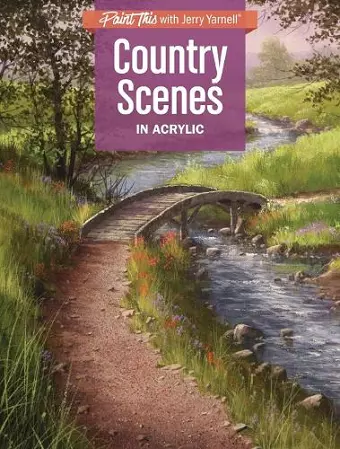Country Scenes in Acrylic cover