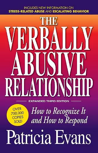 The Verbally Abusive Relationship, Expanded Third Edition cover