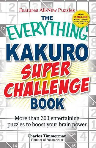 The Everything Kakuro Super Challenge Book cover