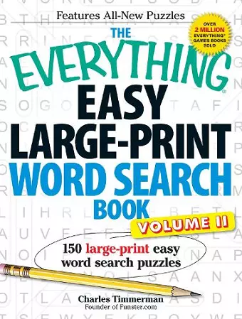 The Everything Easy Large-Print Word Search Book, Volume II cover