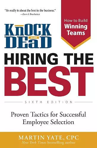 Knock 'em Dead Hiring the Best cover