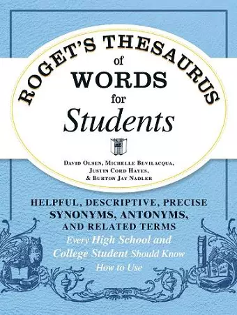 Roget's Thesaurus of Words for Students cover