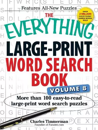The Everything Large-Print Word Search Book Volume 8 cover