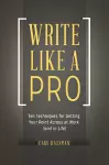 Write Like a Pro cover