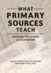 What Primary Sources Teach cover