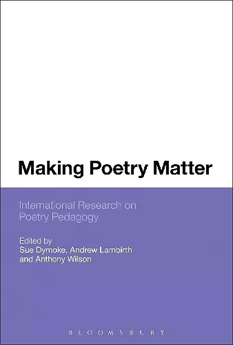 Making Poetry Matter cover