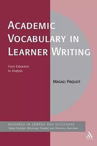 Academic Vocabulary in Learner Writing cover