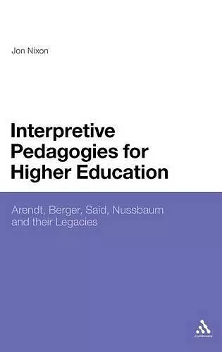 Interpretive Pedagogies for Higher Education cover