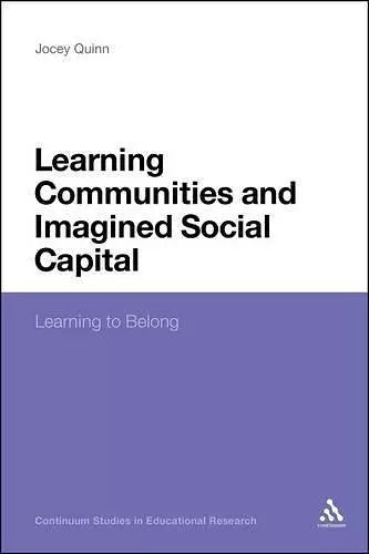 Learning Communities and Imagined Social Capital cover