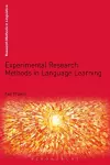 Experimental Research Methods in Language Learning cover