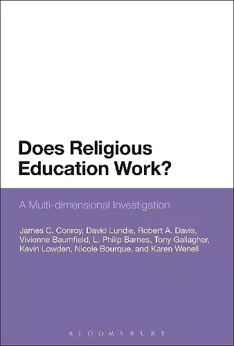 Does Religious Education Work? cover