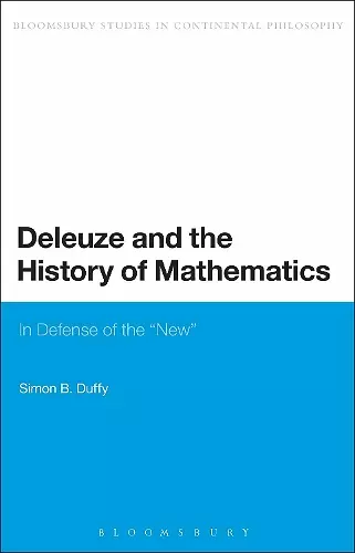Deleuze and the History of Mathematics cover