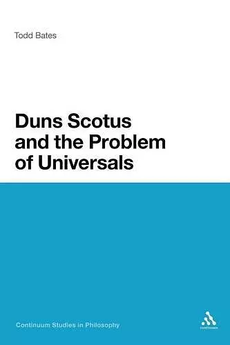 Duns Scotus and the Problem of Universals cover