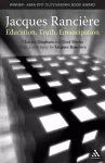 Jacques Ranciere: Education, Truth, Emancipation cover