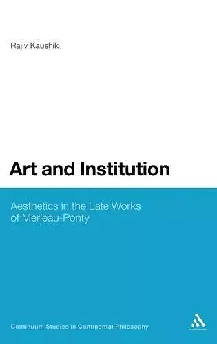 Art and Institution cover