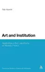 Art and Institution cover