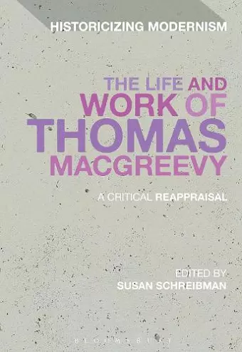 The Life and Work of Thomas MacGreevy cover
